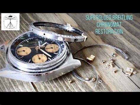 reparation aiguille gmt breitling chronomat|Réparer une Breitling Chronomat !!! Valjoux 7750 .